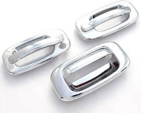 Ez Motoring Cdh Silverado2drtail Chrome Door Handle And Tailgate Covers For 99-06 Chevy Silverado 1500