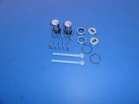 49c-702350-pbp Fargo 1949-1950-1951-1952-1953-1954 Pontiac Door Handle Push Buttons-rear Doors Only