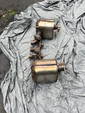 263065 Ferrari 260103 458 Italia/spider Oem Stock Exhaust Muffler System