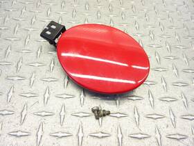 64114900 Ferrari 1995 355 F355 Spider Motronic 2.7 Fuel Door Lid Red W Hinge