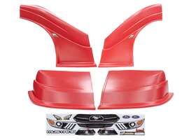 32323-43554-r-fr Fivestar Md3 Evo Dlm Combo Flt Rs Mustang Red