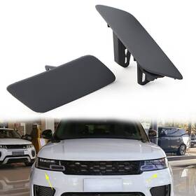 Lr099329 Flashbuyeasy 412000311787 Pair Headlamp Washer Cover Cap For Land Rover Range Sport 2018-21