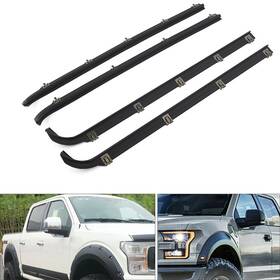Flashbuyeasyusa 550722252459 Outer Window Sweep Trim Seals Car Weatherstrip For Ford Bronco F150 F250 F350