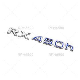 75443-48110 For Lexus Liftgate Chrome Rx 450h Letter Logo Badge Car Emblem Replace F-sport