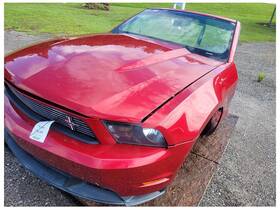 100-01478f Ford 2011-2012 Mustang Gt Front Clip Hood Fender Bumper Light Paint U6 2532