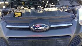 104-02343b Ford Grille Cover Mounted Upper Titanium Fits 12-14 Focus 87804
