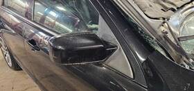 128-00859r Ford Passenger Right Side View Mirror Power Heated Black Fits 06-10 Fusion 1144091