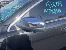 128-01823al Ford Driver Side View Mirror Power With Puddle Lamp Fits 10-19 Taurus 1298764