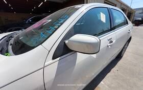 128-02140l Ford Fusion 2011-2012 Left Side Mirror Assembly Power Heated White Suede 1548297