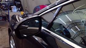 128-04430l Ford Driver Side View Mirror Power With Removable Cover Fits 13-14 Fusion 6174541