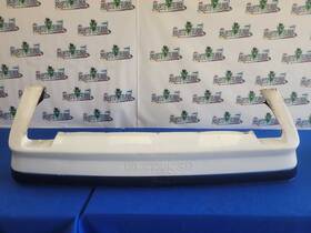 190-01296 Ford 1990 Mustang Mclaren Convertible Rear Bumper Cover Paint White 2603