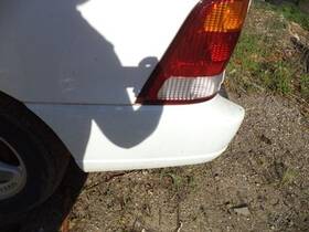 190-01906 Ford Rear Bumper Lx 4 Door Fits 02-03 Windstar 115533