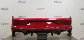 190-10185b Ford 21 Mustang Gt Rear Bumper With Sensors Red
