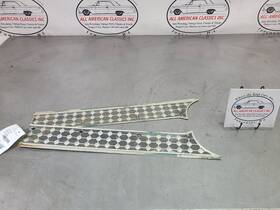195.fd1s61 Ford 1961 Galaxie Rear Finish Panel Pair Lh/rh - Oem