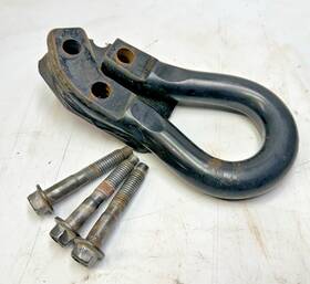 1c417a954-aa Ford 99-05 F250 Front Tow Hook 1 F350 F450 Super Duty Excursion Oem 4x4