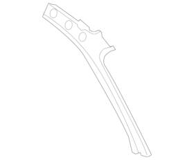 8s4z-5402509-a Ford Genuine Body A-pillar Reinforcement