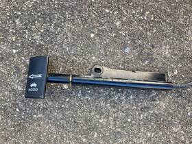 912-043 Ford Mustang 1994-2004 Hood Release Latch Cable And Handle Good Used Oem