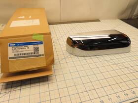 9l3z-17d742-ca Ford Side View Mirror Cover Cap Chrome Right Rh Passenger