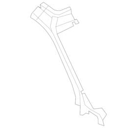 Ac3z-2502504-a Ford Genuine Windshield Pillar Reinforced