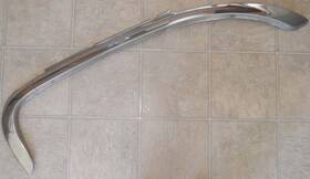 B9ab-6429223-a Ford 1959 Fairlane Galaxie Left Rear Wheel Opening Quarter Trim Moulding Oem