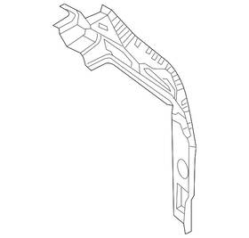 Bb5z-7841021-a Ford Genuine Body D-pillar