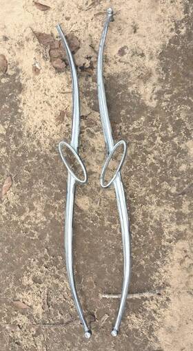 C4sb-63517a56-aw Ford Thunderbird Right And Left Emblem Scripttrim Ornament Roof Side Badge Oem