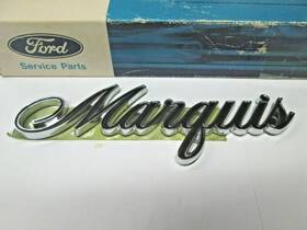 C9my-6542528-a Ford Nos 69 70 Mercury Marquis Luggage Compartment Lid Script Name