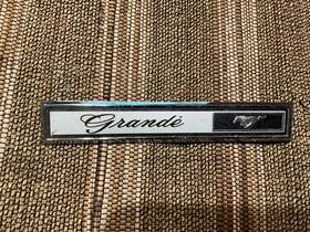65044804 Ford C9zz-6 1969-1970 Original Oemc9zb B 05102 Mustang Grande Dash Emblem
