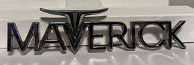 D3db-6250401-aa Ford 1973 Maverick Chrome Script Emblem P/ns Original O.e.m