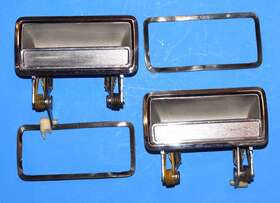 D7ab-6522468-aa Ford 1977 1978 1979 Lincoln Mark V Oem Exterior Door Handle - Pair