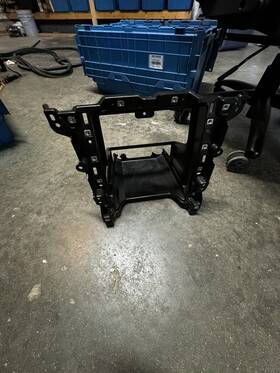 Ds7318888a Ford 2016-2020 Fusion Center Side Dash Air Vent A/c Radio Mount Oem