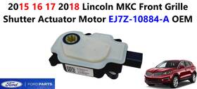 Ej7z-10884-a Ford 2015 16 17 2018 Lincoln Mkc Front Grille Shutter Actuator Motor