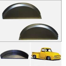 Ft-5356wttt Ford 1953 1954 1955 1956 Pickup Truck F-100 Wheel Tubs New Pair