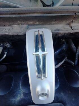 Da53-54425a22-bd Ford/lincoln 2013-2015 Mks Rear Trunk Emblem With Camera Assembly Silver Oem