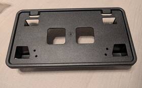 Ml3z17a385ab Ford Oem 21-23 F-150 Front Bumper License Plate Bracket