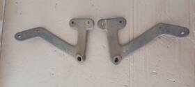 T7776 Ford Pair 1923-1925 Model T Roadster Top Corner Body Brackets Vintage