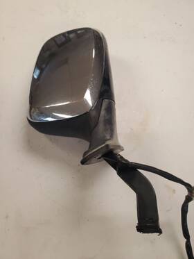 128-00110l Ford Truck Driver Side View Mirror Power Paddle Black Fits 92-97 F250 Pickup 411404