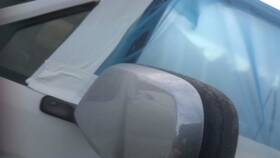 128-00324bl Ford Truck Driver Side View Mirror Manual From 8501 Gvw Fits 92-97 F250 Pickup