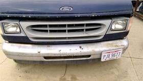 128-00379r Ford Truck Passenger Side View Mirror Manual Pedestal Fits 92-02 E150 Van 245627