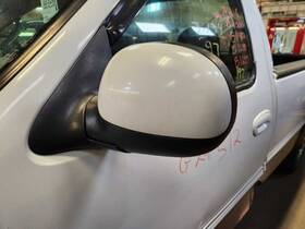 128-00429bl Ford Truck Driver Left Side View Mirror Power White Fits 1997 F150 Pickup 1132059