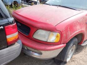 128-00525br Ford Truck Passenger Side View Mirror Power Regular Cab Fits 98-02 F150 Pickup 1205153