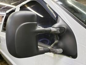 128-00543r Ford Truck Passenger Side View Mirror Power Dual Arms Fits 99-00 F250sd Pickup 957969