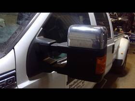 128-04291bl Ford Truck Driver Side View Mirror Power Lamps Fits 13-16 F250sd Pickup 604650