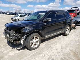 128-04903l Ford Truck Driver Side View Mirror Power Manual Folding Heated Fits 16-17 Explorer 9098768