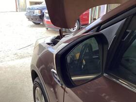 128-10043l Ford Truck Driver Side View Mirror With Blind Spot Alert Heated Fits 17-19 Escape 7273841