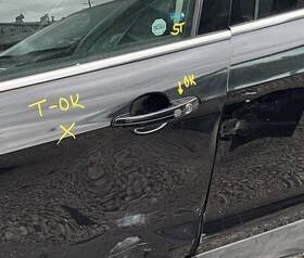 129-00638l Ford Truck Driver Door Handle Exterior Front Painted Fits 13-19 Escape 767182