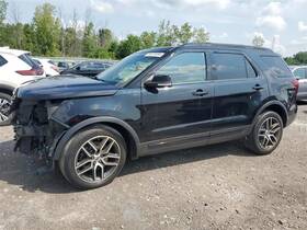 169-01181 Ford Truck Rear Spoiler Upper Liftgate Mounted Fits 16-19 Explorer 10977041