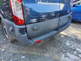 190-02142a Ford Truck Rear Bumper Medium Roof With Park Assist Fits 15-18 Transit 150 7497983