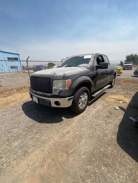9l3z16612a Ford Truck 2009-2014 F150 Black Hood With Grille Oem