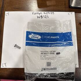 W790337 Ford Genuine Oe Bolt S900
